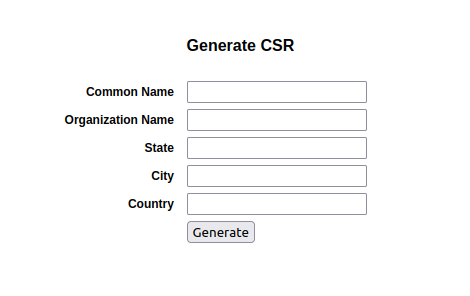 Generate Certificate